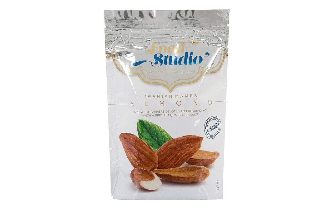 Food Studio iranian Mamra Almond   Pack  250 grams